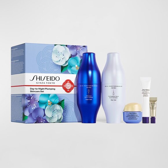 SHISEIDO Limited Edition Day-to-Night Plumping Skincare Set ($375 Value)
